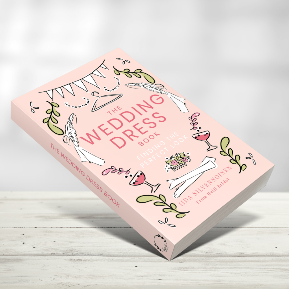 wedding dress guide ebook cover: The Wedding Dress Book by Heili Bridal