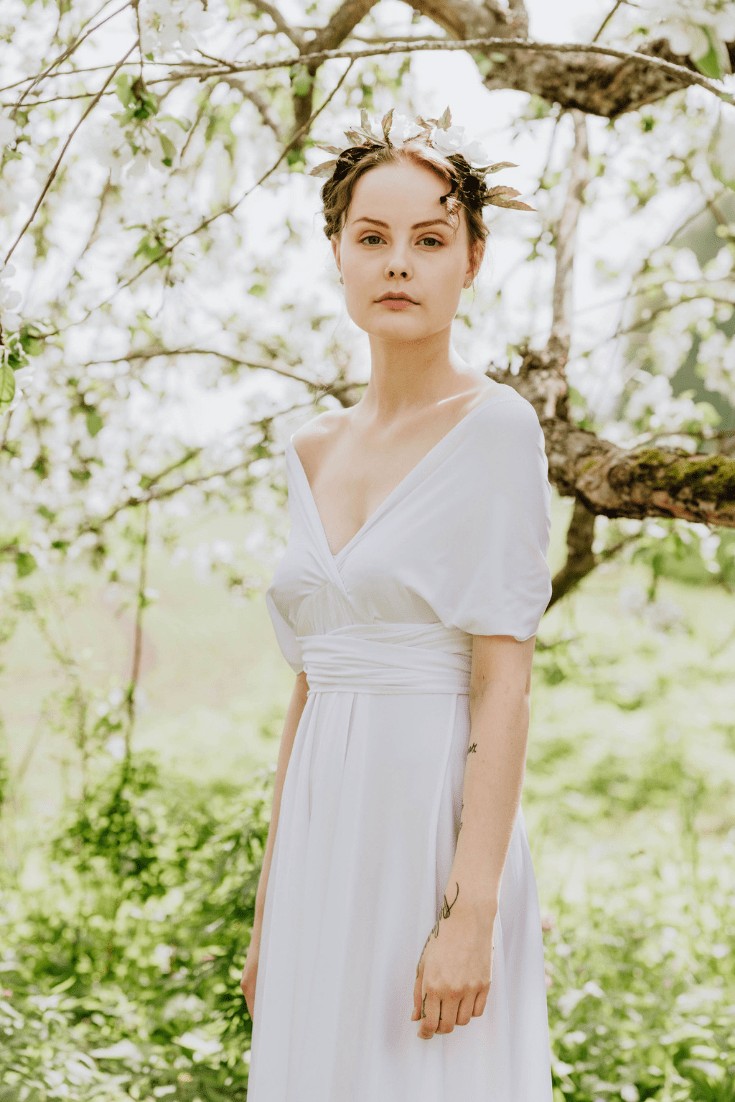 White Infinity Dress - A Wedding Wardrobe Must Have For Brides